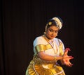 Bengaluru, INDIA Ã¢â¬â April 6th: Mohiniattam artist performs on April 6,2019 in Bharatiya vidya bhavan